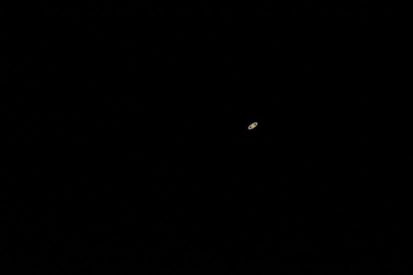An image of Saturn taken through our Clark telescope at SCSM