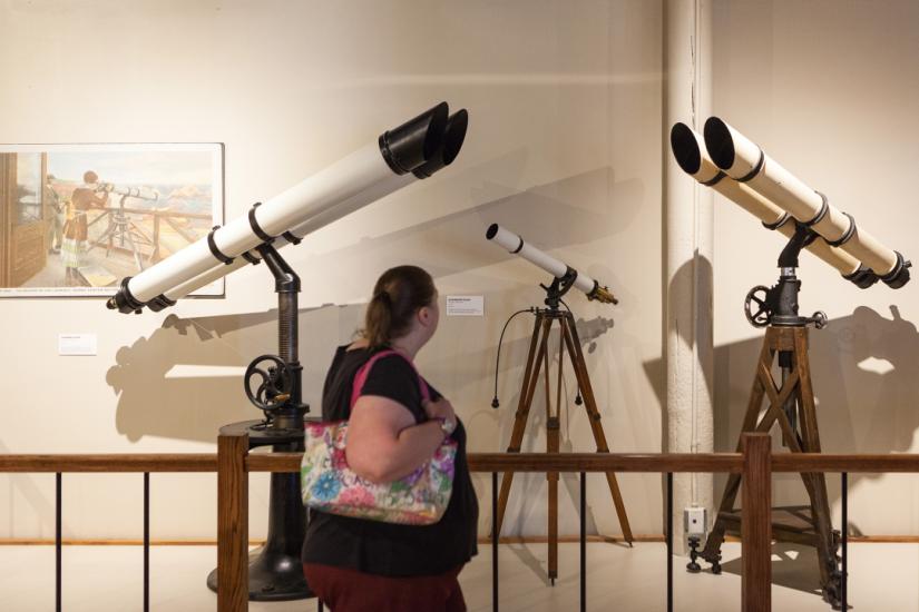Binoculars on Exhibit from the Ariail Collection